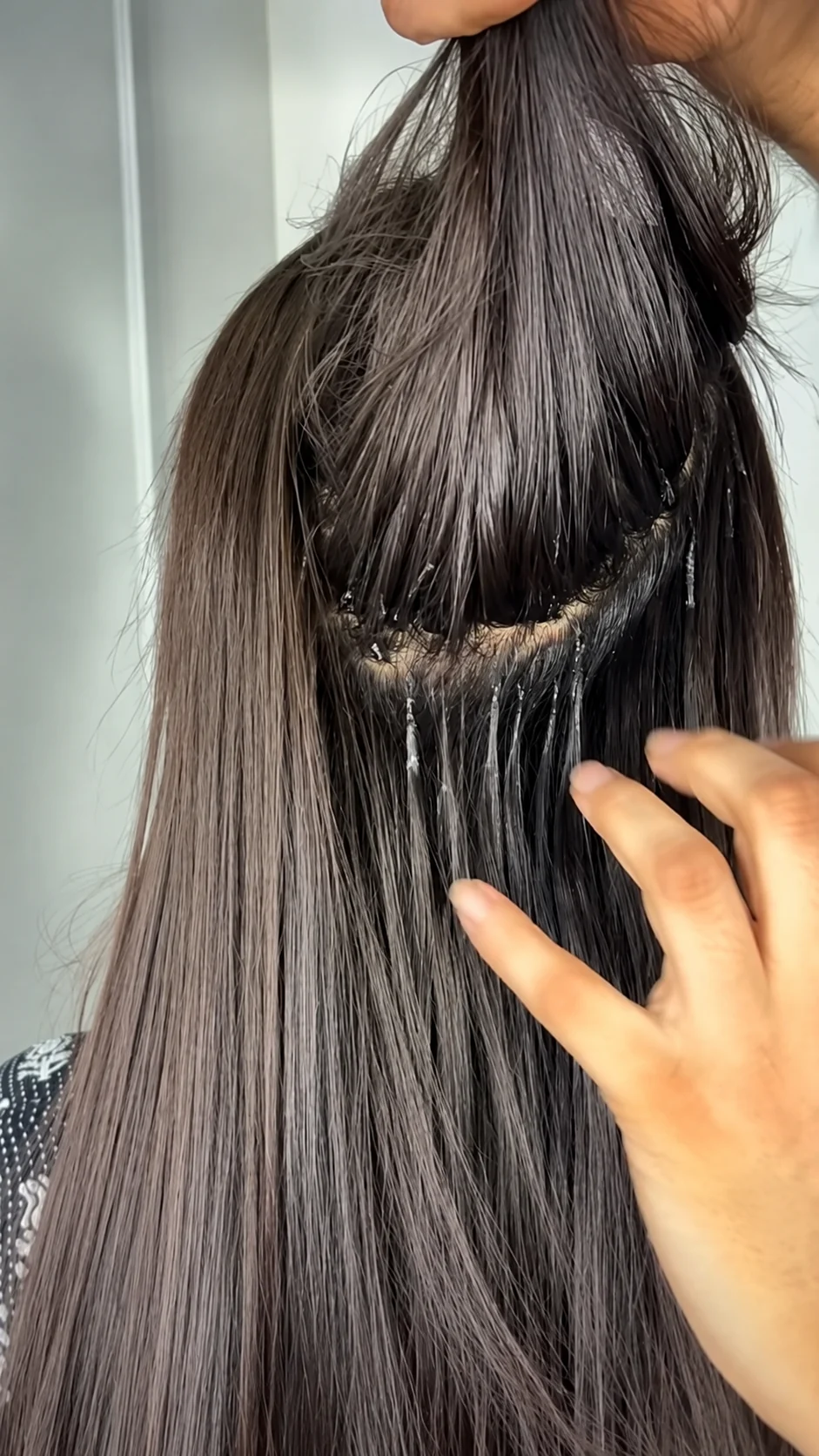 Hair extension look 2