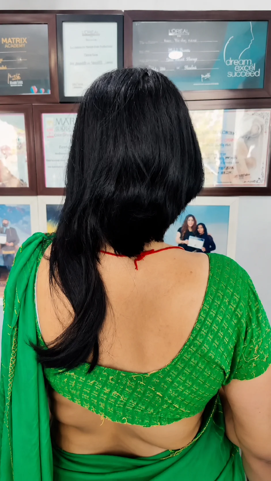 Hair extension look 4