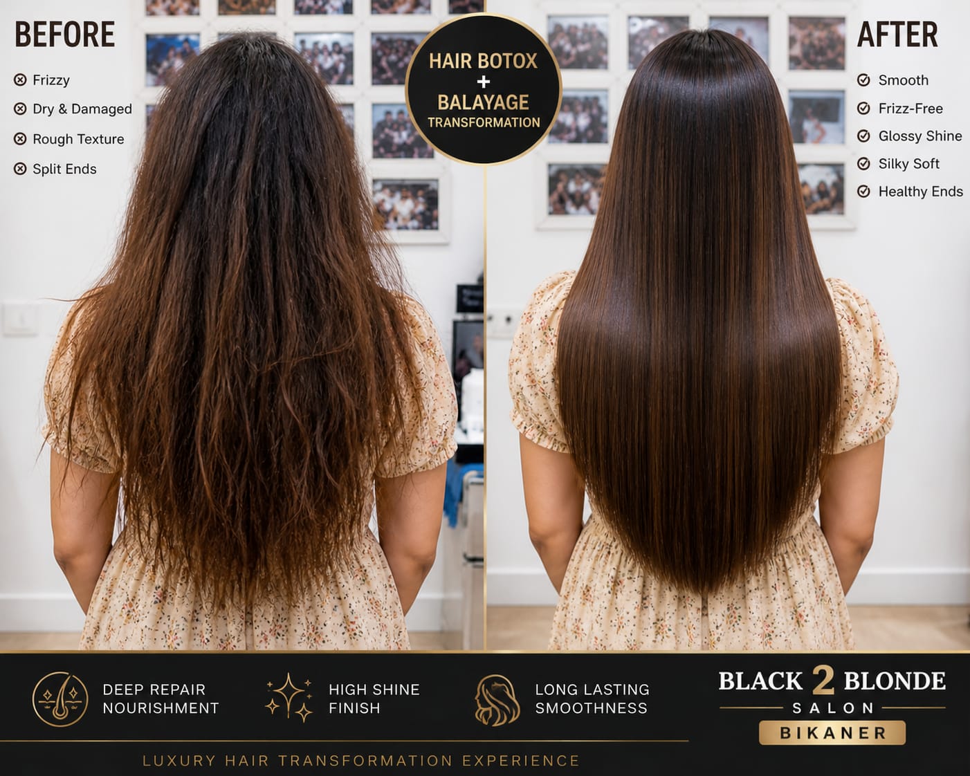 Hair treatment look 2